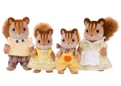 【中古】おもちゃ くるみリスファミリー 「シルバニアファミリー」