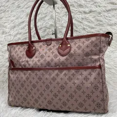 russet ラシット　ハンドバッグ　トートバッグ ブラウン　ナイロン　レザー　肩掛け　ワンショルダーバッグ