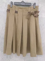 ◇ GALLARDAGALANTE ガリャルダガランテ フェイクスウェード 膝丈 スカート F キャメル系 *  【1002800143993】のサムネイル