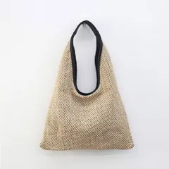 トートバッグ　ショルダーバッグ　ワンショルダー 透かし編み レディース 夏 大容量 リゾート　旅行 バッグ A4収納可能 メッシュバッグ 肩掛け 鞄 ストローバッグ 軽量 ハンドバッグ 手提げ 韓国大人　丈夫　可愛い　オシャレ　トラベル　使いやすい　軽い