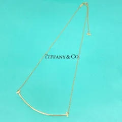 専用ページ【中古】 Tiffany&Co. （ティファニー） Tｽﾏｲﾙ ﾗｰｼﾞ ﾍﾟﾝﾀﾞﾝﾄ 750YG ブランドジュエリー ネックレス t-smile Gold 36201525 used:A