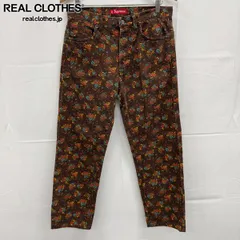 Supreme サルエルパンツ ブラウン花柄 Supreme サルエルパンツ ブラウン花柄 - メルカリ