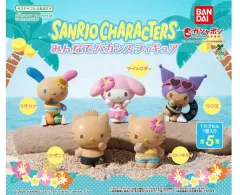 日焼け サンリオ ガチャ キティ ウサハナ クロミ ダニエル マイメロディ セット