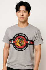 Tシャツ　NHL　グレー　Lサイズ　　※Used