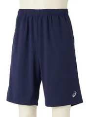 asics アシックス ES DRY HARF PANT ピーコート L 2031E024 400 | スポーツ メンズ L 紺 服 衣類 衣料品ウェア ウエア ボトムス ズボン ショートパンツ ハーフパンツ 吸汗速乾 リサイクルポリエステル