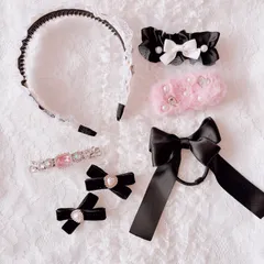 ❤️ 349特別価格ヘアアクセサリーサンプル品6点②❤️