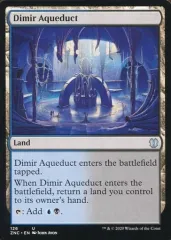 【中古】マジックザギャザリング [UC] ： Dimir Aqueduct/ディミーアの水路