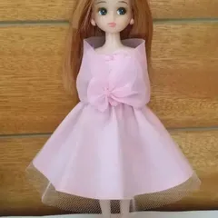 No.205  リカちゃんのワンピースとショール