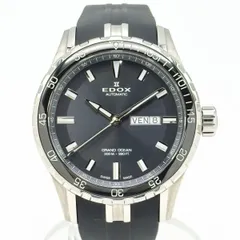 エドックス EDOX グランドオーシャン オートマティック ブラック 88002-3CA-NIN★美品★のサムネイル