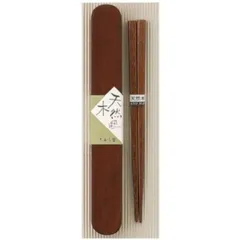 箸 箸入れ セット 箸箱 だるま コンビ 中 木製 (天然木) 漆 塗装