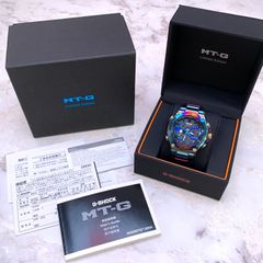 ▼【稼働品】CASIO カシオ G-SHOCK Gショック MT-G 「鳳凰」 ブルーフェニックス MTG-B2000PH-2AJR ブラック文字盤 ステンレススチール 電波ソーラー クオーツ メンズ 腕時計 付属品あり S08595773771
