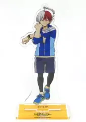 【中古】アクリルスタンド・アクリルパネル 轟焦凍 アクリルスタンド 「僕のヒーローアカデミア キャラポップストア」 ミニアトラクション プレゼント・マイクの優勝するのは誰なんだ?アァユウレディ!!?? A賞