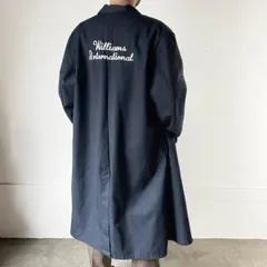RED KAP 企業物 両面刺繍入り ショップコート 紺系 50-RG XL程度 レッドキャップ ネイビー アドバタイジング D151-17-0012ZVWのサムネイル