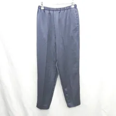 ◇ Θ BEAUTY & YOUTH ビューティアンドユース ウエストゴム ストレートイージーパンツ サイズM ネイビー系 レディース E  【1503050030267】