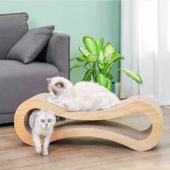 ★猫爪とぎ ペット用品　段ボール 高密度 耐久 運動不足 ストレス解消 両面使い 玩具　家具保護 おもちゃ 爪みがき　爪やすり 爪研ぎ　爪磨き　バリバリのサムネイル