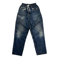 Fake Vintage Denim Easy Pants!!! by URAYAMA：US BLOG