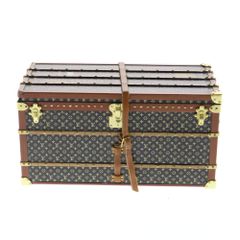 LOUIS VUITTON (ルイヴィトン) ノベルティ ミスフランス モノグラムトランク ペーパーウェイト ブラウン M99408のサムネイル