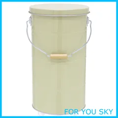 米びつ オバケツ ライスストッカー 10kg キャスター付 缶 フード