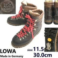 90s Vintage/Made in Germany LOWA/Rover Heavy-Duty Genuine Leather Trekking/Mountain Boots/Heavy Climbing Boots [Size 30.0/Brown] ◆ sWB123-5