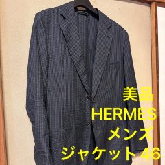 美品　エルメス　HERMES メンズ　ジャケット　薄手アウター　春　春服　46 Mサイズ
