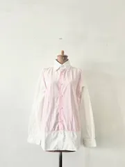美品 MORIKAGE SHIRT モリカゲシャツ リネン丸襟フリルシャツ 楽天市場】モリカゲシャツ（レディースファッション）の通販