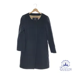 【訳アリ】 INED イネド チェスターコート アウター 長袖 シンプル おしゃれ レディース ブラック 11 キュプラ100% 901-5212 送料無料 古着