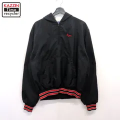 80s USA製 vintage Holloway ハーフジップ プルオーバー ナイロンジャケット メンズ 表記Lサイズ