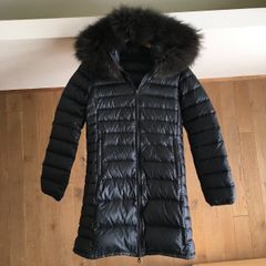 美品 BURBERRY LONDON バーバリーロンドン 高級 ファー ロング