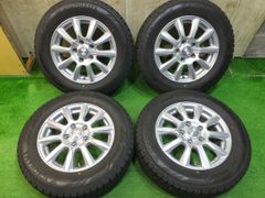 送料無料]バリ溝！ほぼ10分☆スタッドレス 日産 純正 225/65R17 ピレリ