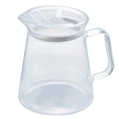【特価】HARIO(ハリオ) フタなしティーポット クリア シンプル 450ml FNC-45-T