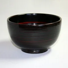 天然木製 丼椀 12.5cm 刷毛目 曙 漆塗り 汁椀 おわん お碗 お椀 木製 丼鉢 丼ぶり どんぶり丼 食器 器 ボウル 黒 和風 和食器