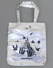 【中古】バッグ 集合(シルバー) トートバッグ 「Reach for the Stars」 東京ディズニーランド限定
