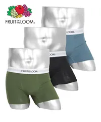 新品 未使用 メンズ 下着 ボクサーパンツ FRUIT OF THE LOOM フルーツオブザルーム 【3枚セット】FTL_無地3P メンズボクサーパンツ 513251 カーキセット
