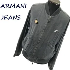 アルマーニジーンズ　ノーカラー　ジップブルゾン　ジョルジオアルマーニジャパン　正規代理店タグ ◆ｂA961<sale>のサムネイル