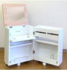 ♡女子力UP♡スマホスタンド付きコスメワゴン