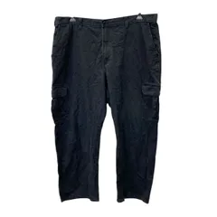 Dickies ワークパンツ チノパンツ W42 ディッキーズ ビッグサイズ サイドポケット ブラック 古着卸 アメリカ仕入 2412-605