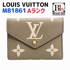 ●【極美品】LouisVuitton ルイヴィトン アンプラント ポルトフォイユ ヴィクトリーヌ コンパクト財布 トゥルトレールクレーム  M81861 RFID