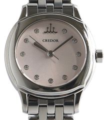 ★箱付！美品！SEIKO セイコー クレドール シグノ GSAS947 4J81-0AS0 SS クォーツ レディース★