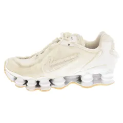 NIKE (ナイキ) 19SS×COMME des GARCONS WMNS SHOX TL×コムデギャルソン ウィメンズ ショックス ローカットスニーカー ホワイト US8/25cm CJ0546-100のサムネイル