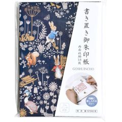 【新品】 御朱印帳 ピーターラビット Plantation (TP0014) 書き置き 御朱印 書き置き御朱印用 御城印 ウサギ トラベル 和雑貨