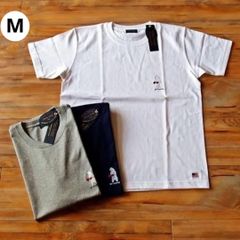 メンズ 新品　しろくま　GO BOXING Tシャツ　白T　Tee M