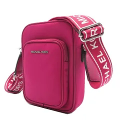 【新品】マイケルコース 35T5S5FC5C バッグ ショルダーバッグ MICHAEL KORS KHAI ナイロン メタルロゴ NS ポケット クロスボディ 斜め掛け アウトレット レディース