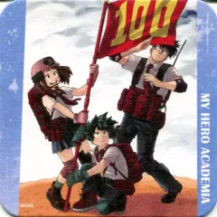 【中古】コースター(キャラクター) 緑谷＆麗日＆飯田 「僕のヒーローアカデミア アートコースター」 創刊50周年記念 週刊少年ジャンプ展 VOL.3グッズ