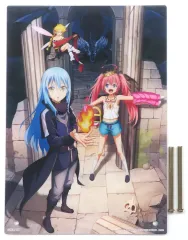 【中古】アクリルスタンド・アクリルパネル リムル＆ミリム＆ラミリス＆ヴェルドラ アクリルボード 「一番くじ 転生したらスライムだった件～ジュラ・テンペスト連邦国の開国祭～」 C賞