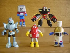 がんばれロボコン　バンダイHG Part1〜Part5 30種　コンプリート Yahoo!オークション - バンダイ HG 【 がんばれ ロボコン 1～5