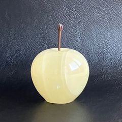 マーブル アップル　Sサイズ　ストライプ　Marble Apple S ペーパーウェイト