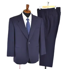 Dunhill ダンヒル　ネイビー シングルブレスト ビジネス　 メンズスーツ Dunhill ダンヒル ネイビー シングルブレスト ビジネス メンズ