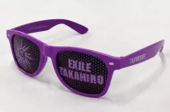 【中古】アクセサリー(非金属) EXILE TAKAHIRO THE SURVIVAL×nunettes ファッショングラス(サングラス/パープル×ブラック) EXILE TRIBE PERFECT YEAR 2014 THE SURVIVAL IN SAIT