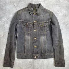 Lee リー 00's LEE ブラックデニムジャケット トラッカージャケット DENIM JACKET メンズ S ヴィンテージ vintage