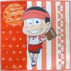 【中古】タオル・手ぬぐい(キャラクター) おそ松(SD) 「セガコラボカフェ おそ松さん マイクロファイバータオル～アメリカンカフェver.～」